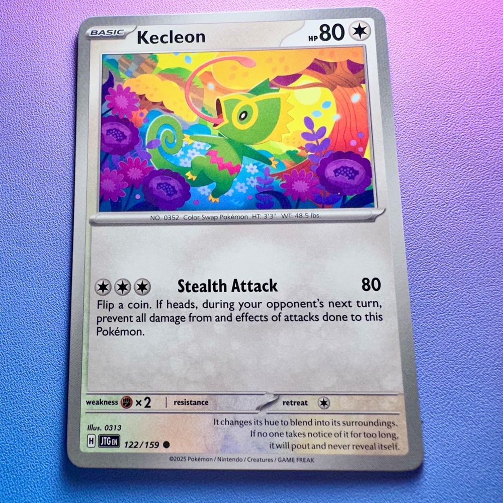 kecleon - 122/159 (common) — pokemon: journey together